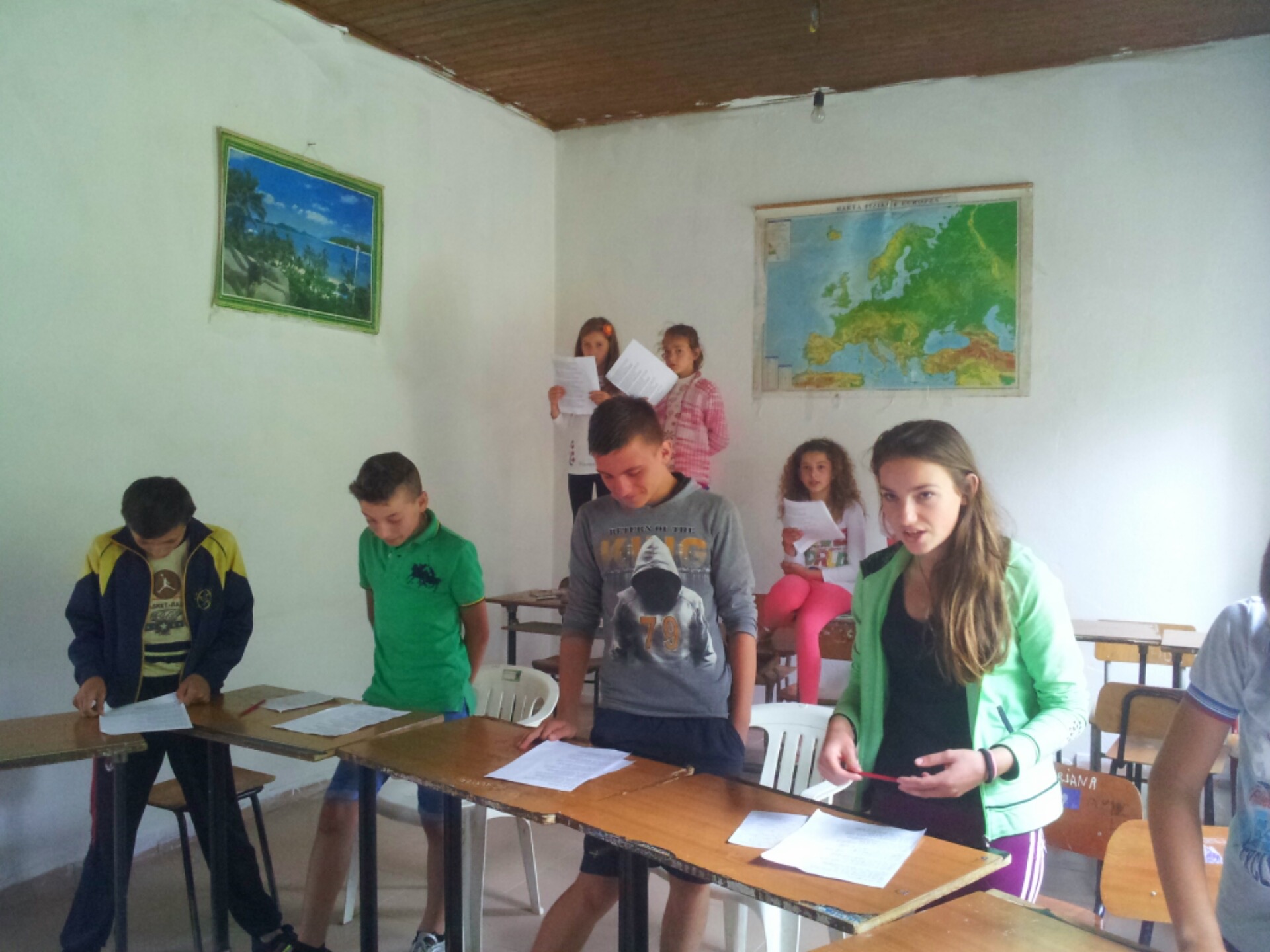 teaching Boge albanian alps