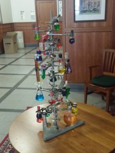 chemistry christmas tree