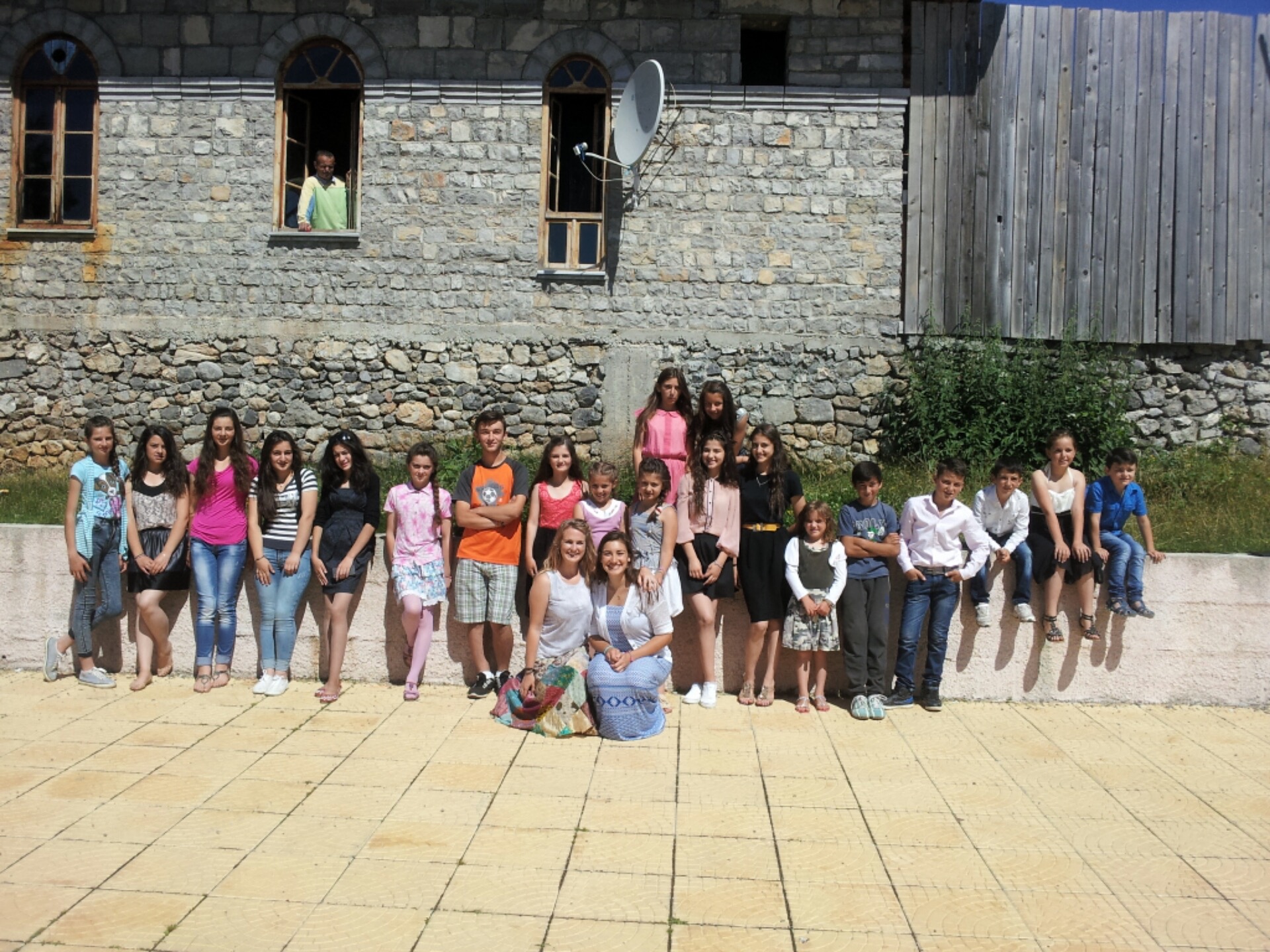 group picture post school dance albania vrith