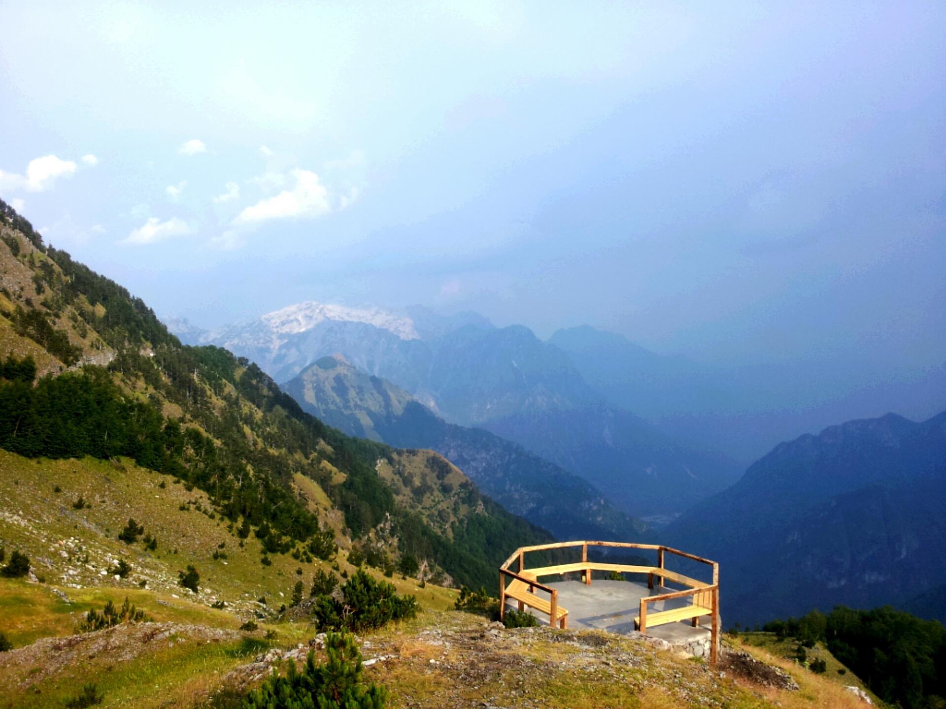 boge albanian alps views