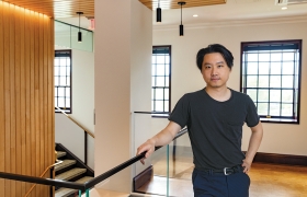 A photo of professor Herbert Chang '18