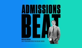 An image of the Admissions Beat logo