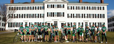 A photo of the Dartmouth Cycling Team