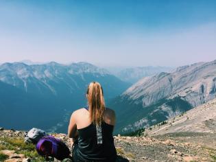 A picture of Jul hiking. Jul's Cover Photo