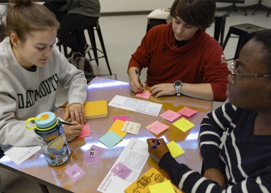 A photo of ENGS 12: Design Thinking