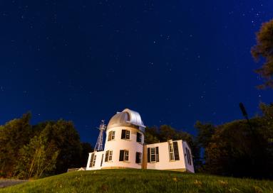 A photo of Shattuck Observatory