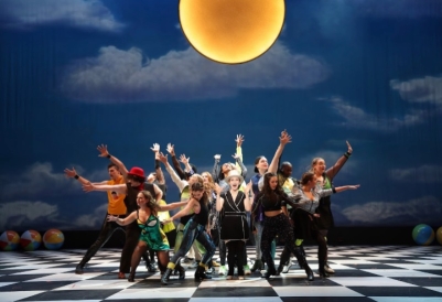 pippin cast performing opening number