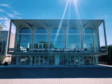 A picture of the Hopkins Center for the Arts.