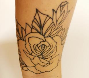 tattoo of a rose