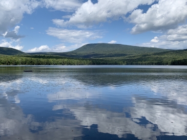 The Pond in Front of Our Cabin!