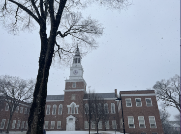 Baker Library in the Winter