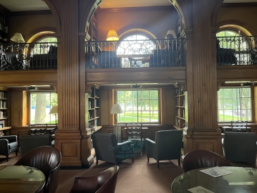 The English department's library