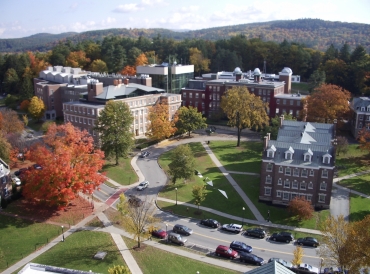 Aerial view of Dartmouth College