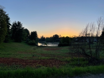 Occom Pond Sunrise in Spring