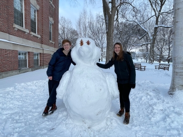 Building a Snow Duck