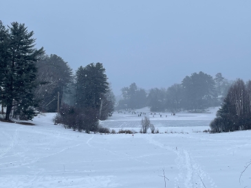 Occom Pond at Winter