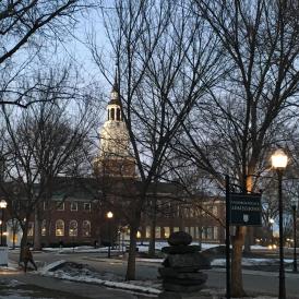 Dartmouth at dusk