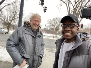 Adrian and Professor Eric Edmonds