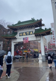A picture of Boston Chinatown