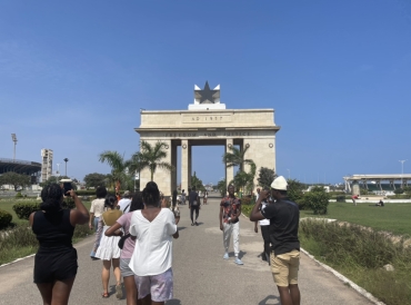 Black Star Square in Accra, Ghana