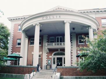 collis student center in the summer