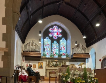 Saint Thomas Church pulpit