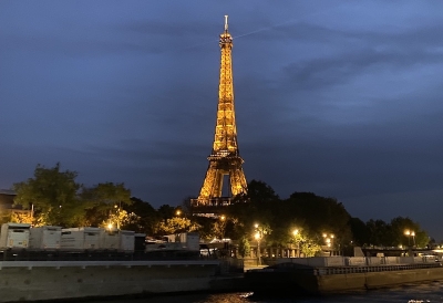 Sunset in Paris