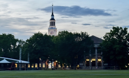 Picture of Baker-Berry Tower from the Green