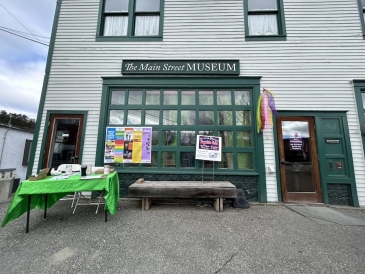 The front of the Main Street Museum in White River Junction, Vermont