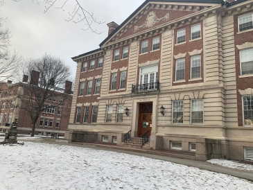 A view of McNutt Hall