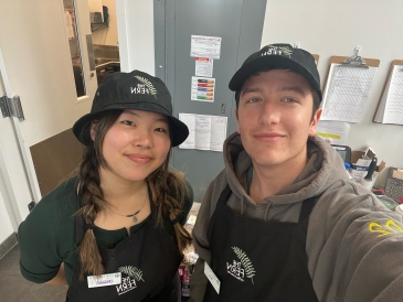 Baristas at work