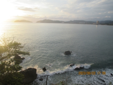 Costa Rica coastline, a photo of a trip I took with my high school for language immersion before coming to Dartmouth.