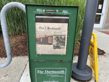 The Dartmouth newspaper