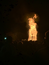 Homecoming bonfire!