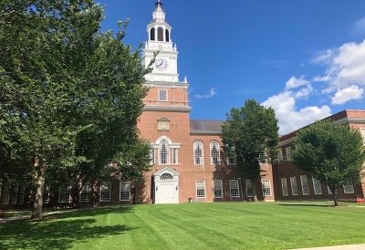 Dartmouth Hall on a sunny day