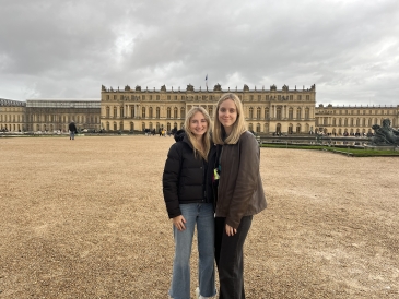 A visit to the Palace of Versailles during a transfer term in Ireland