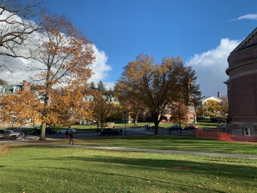 Shot of Dartmouth's campus