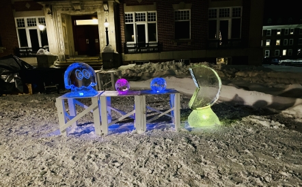 Winter Carnival Ice Sculptures