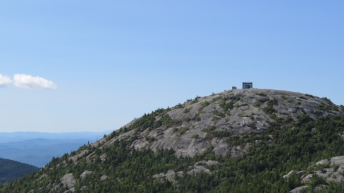 Image of Cardigan mountain summit. 