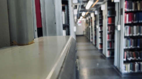 "The Stacks" in Dartmouth's Baker-Berry Library