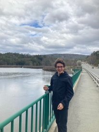 Luka on the bridge