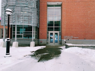 A photo of the Life Sciences Center, one of the fields embraced by DUJS.