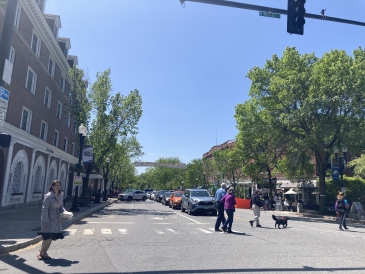 a view of hanover main street