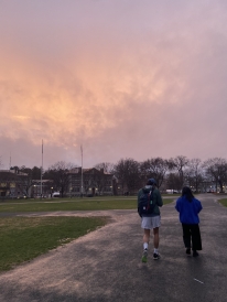 Green at Sunset 