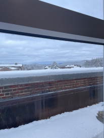 View of campus from Berry Library