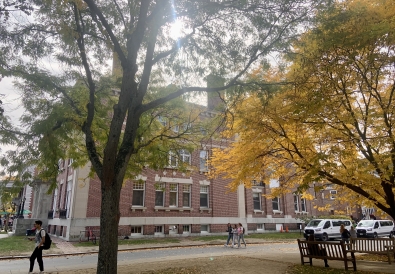 Robinson Hall on a sunny afternoon