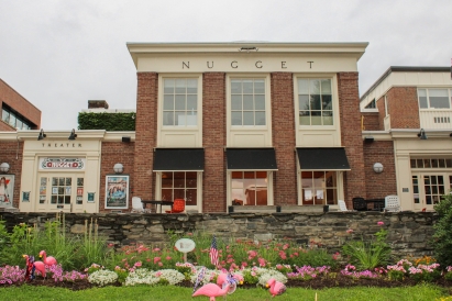 Exterior of the Nugget Theater and Hanover Scoops 