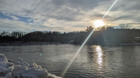 The beautiful Connecticut River!