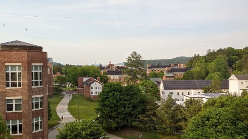 View of campus showing off the rural atmosphere! 