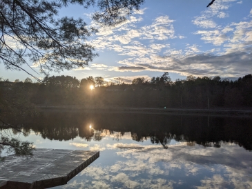 View of the Connecticut River on a study break of mine. 